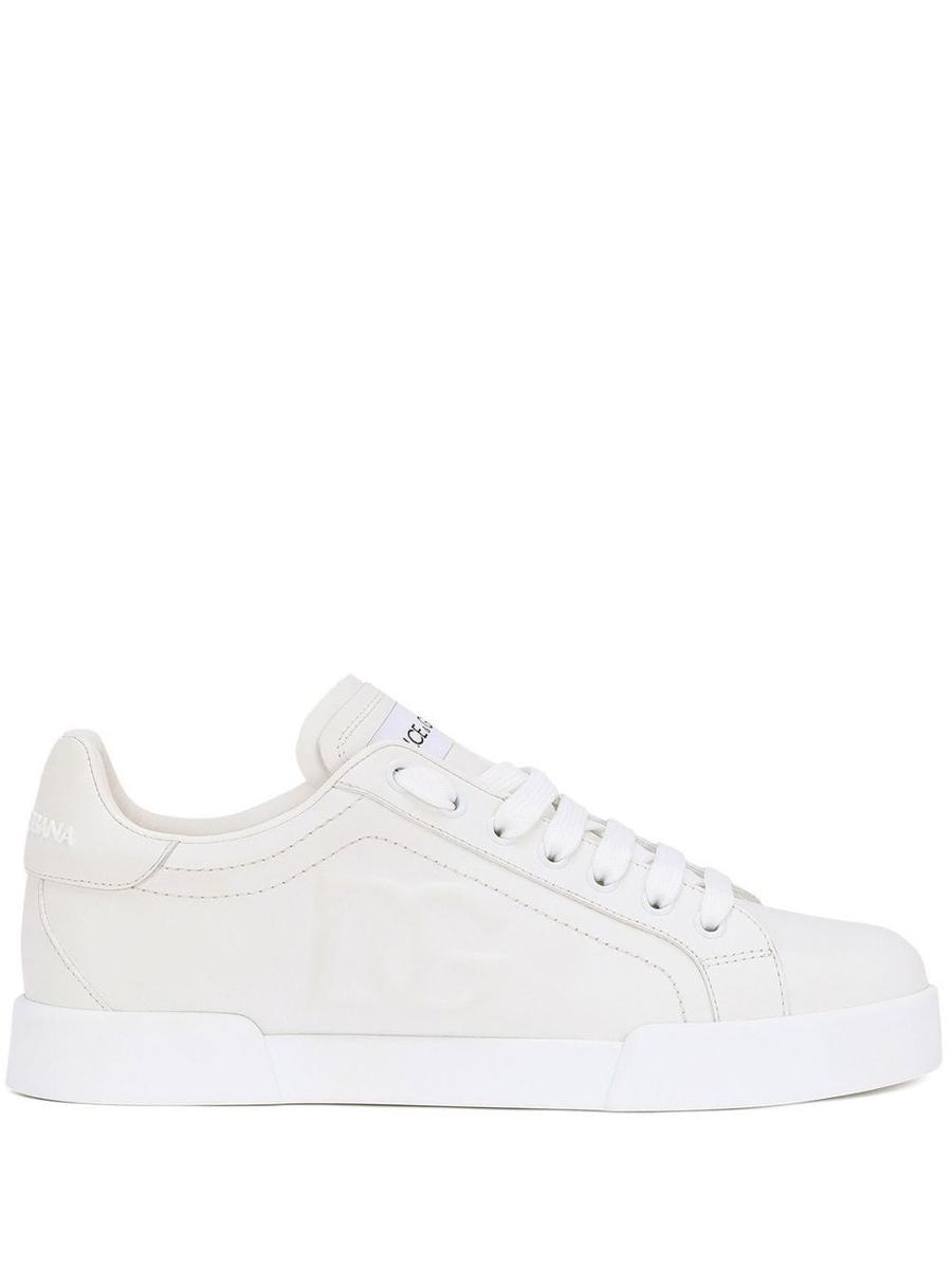 Dolce & Gabbana Portofino Sneakers in White | Lyst