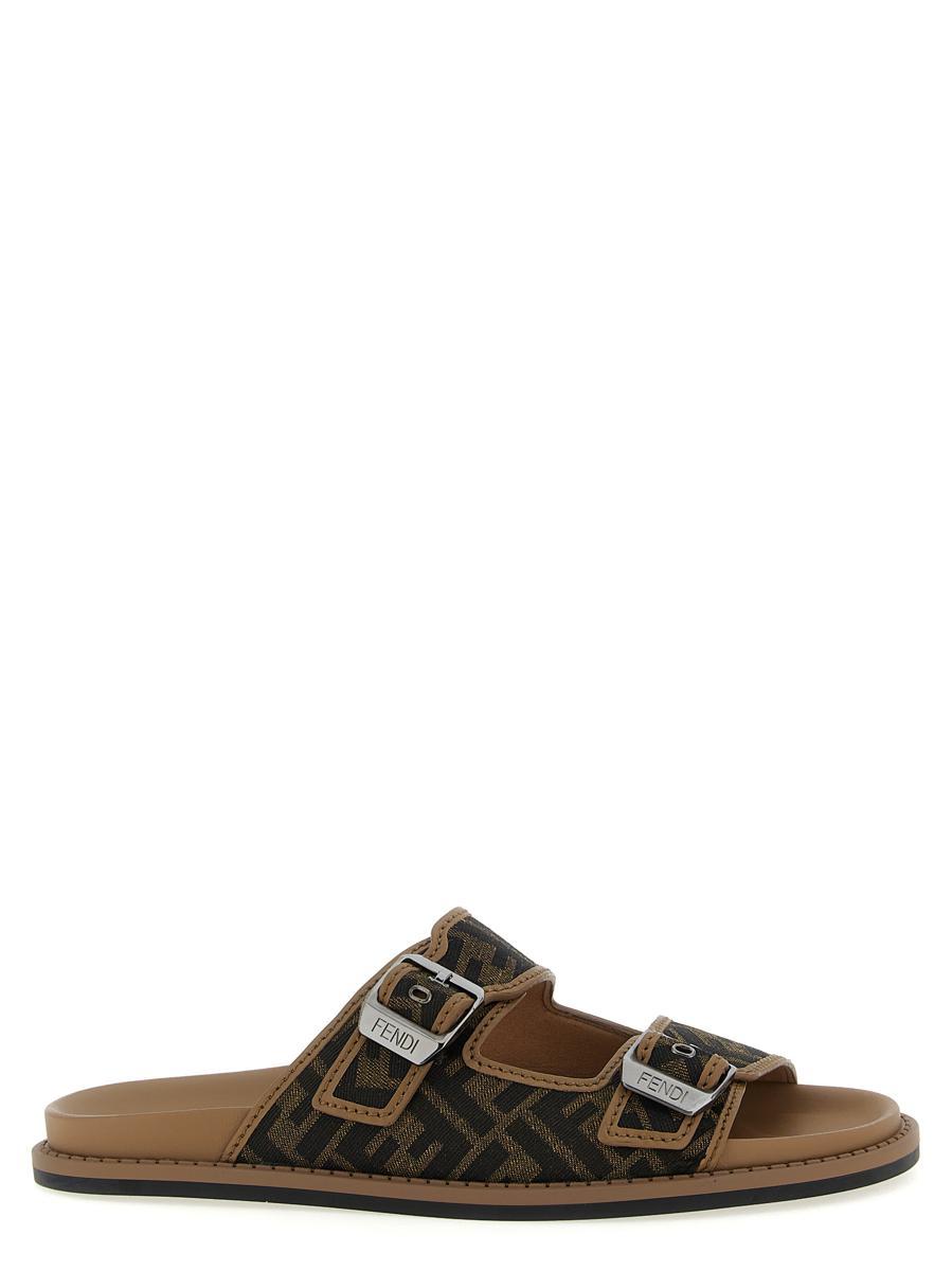 サンダル FENDI  Slippers and Clogs Men Rubber Brown/Mud Fendi Slippers and Clogs Men Leather Black | B-Exit – B-Exit