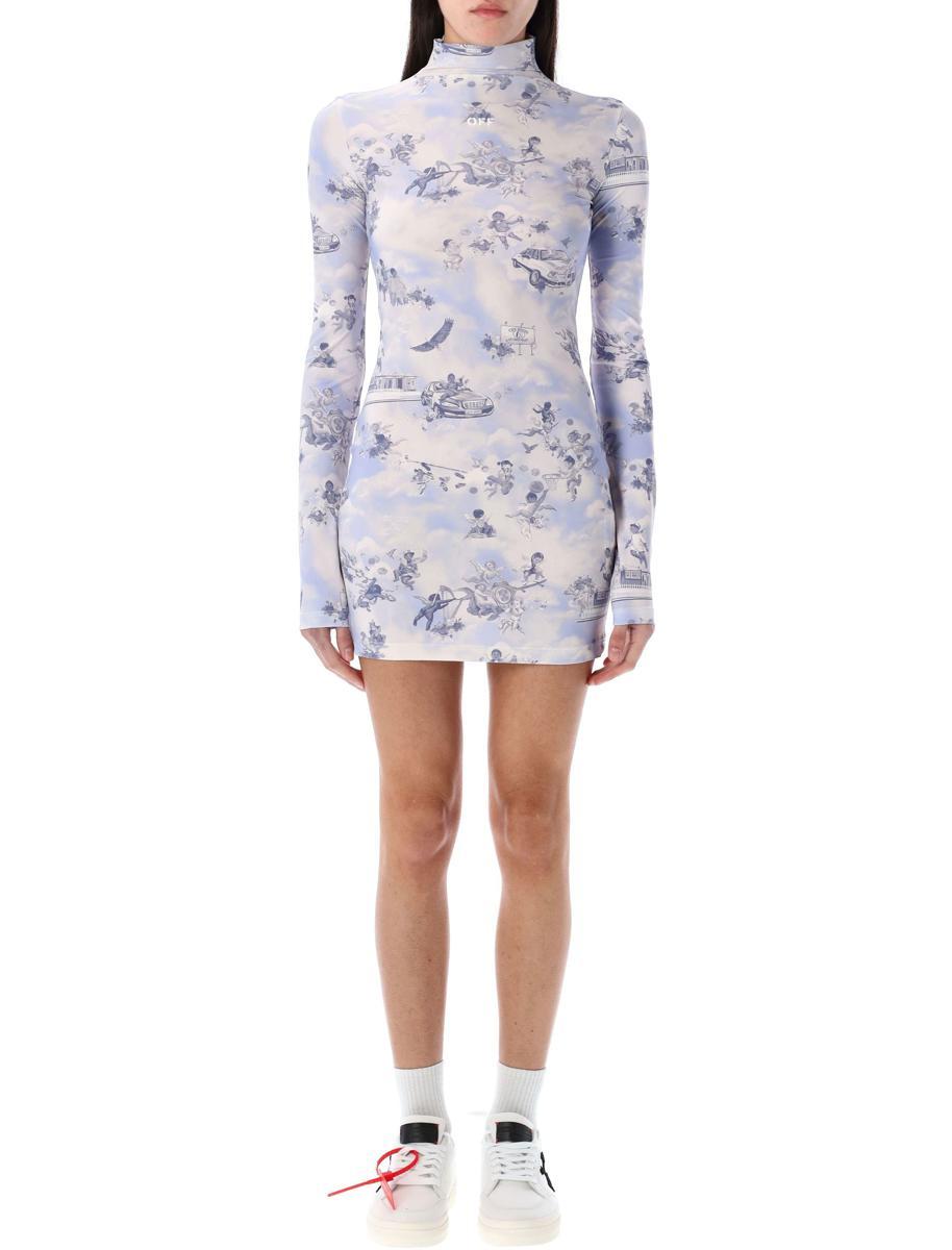 ワンピース OFF-WHITE MINI DRESS WITH LOGO Off-White c/o Virgil Abloh Mini and short dresses for Women