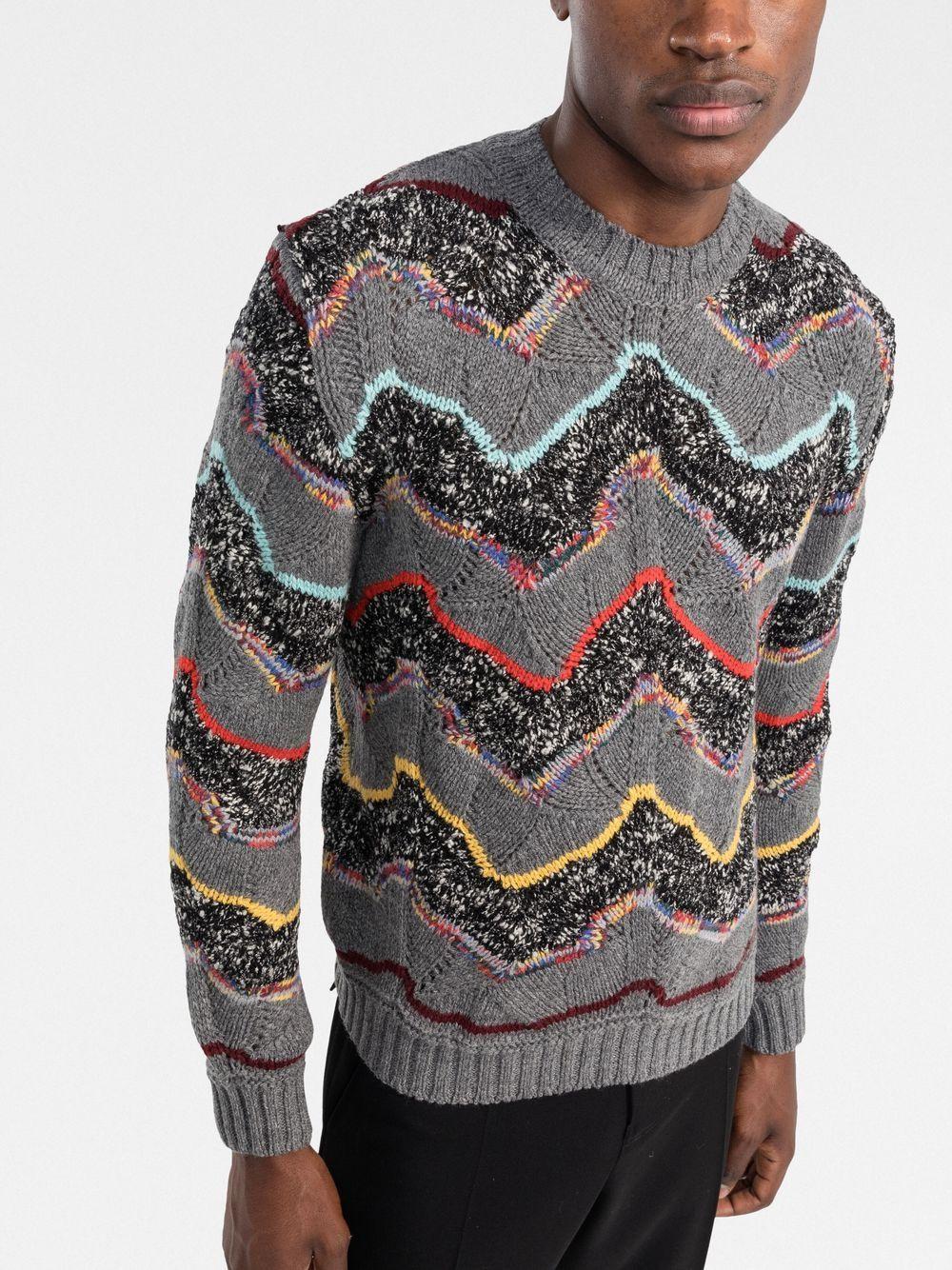 Missoni Wool Shirt in Gray for Men | Lyst