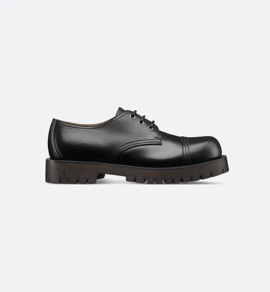 Dior｜OXFORD SHOES (KCP920SEM 900) Dior Timeless Oxford Shoe Black Polished Calfskin | DIOR