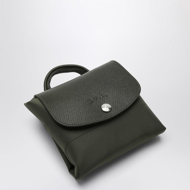 Longchamp Le Pliage Forest-Coloured Backpack M in Black Lyst UK