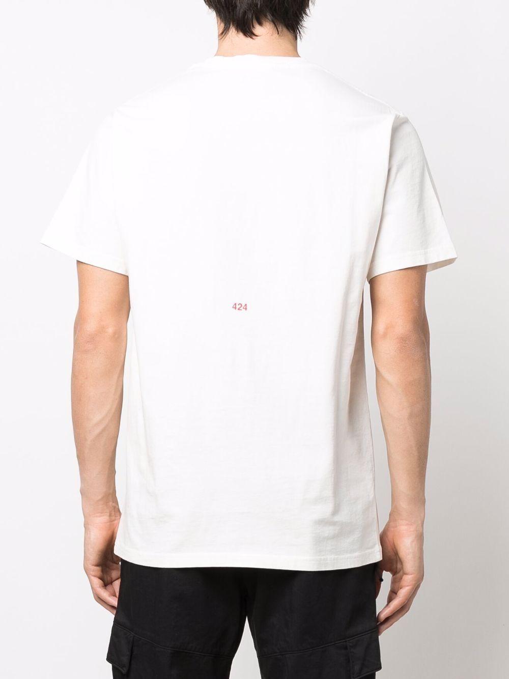 424 T-shirts And Polos White for Men - Lyst