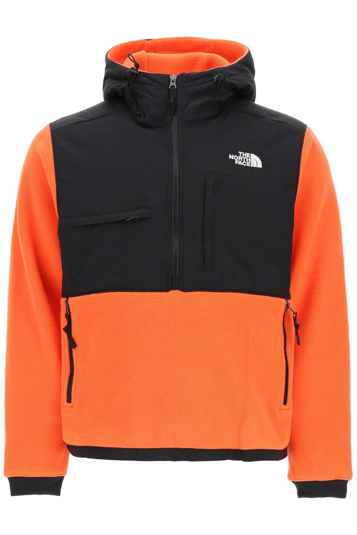 The North Face Denali 2 Popover Fleece Hoodie in Orange for Men | Lyst