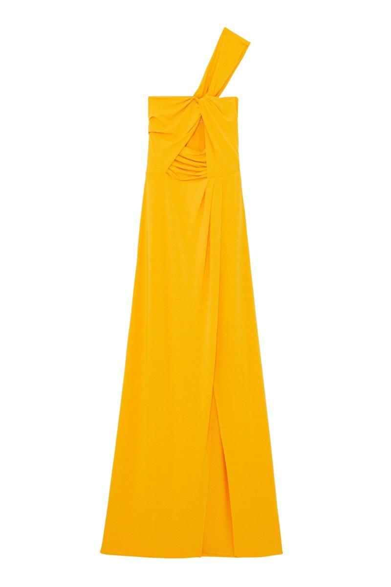 Patrizia Pepe Dress in Yellow | Lyst