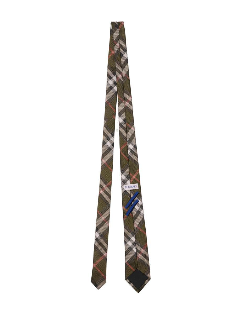 Blue burberry tie online