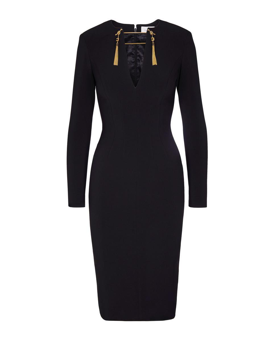 ワンピース ELISABETTA FRANCHI Woman Dress Black AM67T 110 ELISABETTA FRANCHI: Dress woman - Black | Elisabetta Franchi
