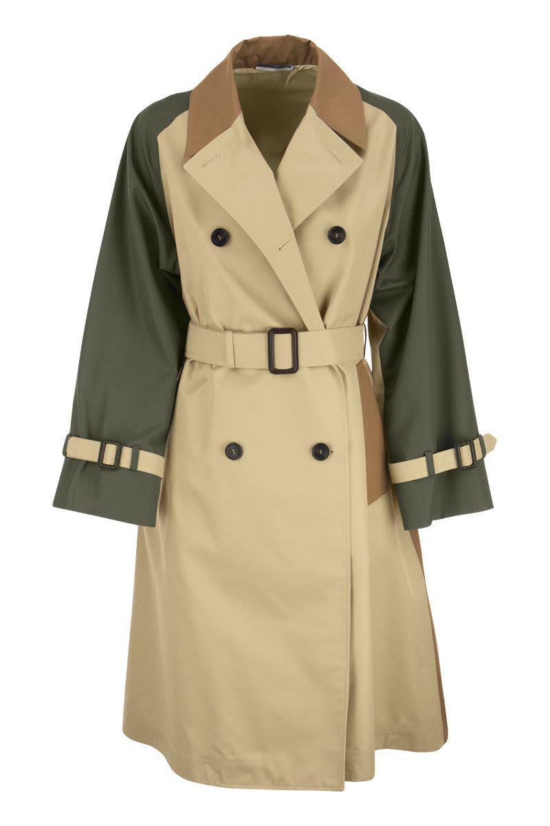 Weekend by Maxmara Canasta Reversible Trench Coat in Natural Lyst