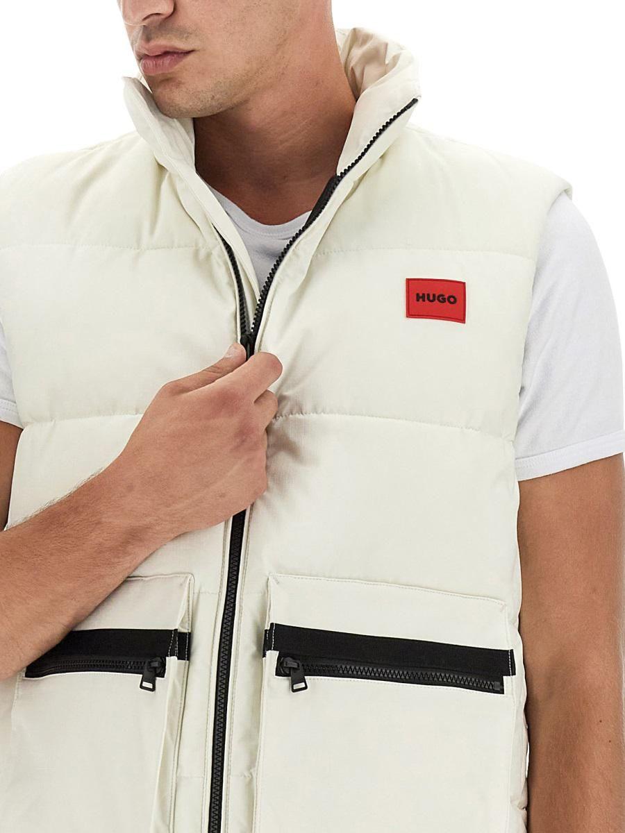 Hugo boss top white vest