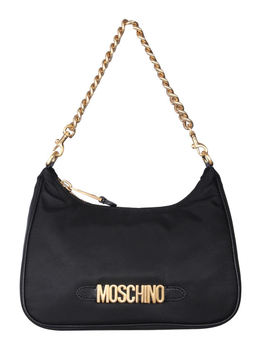 moschino logo bag