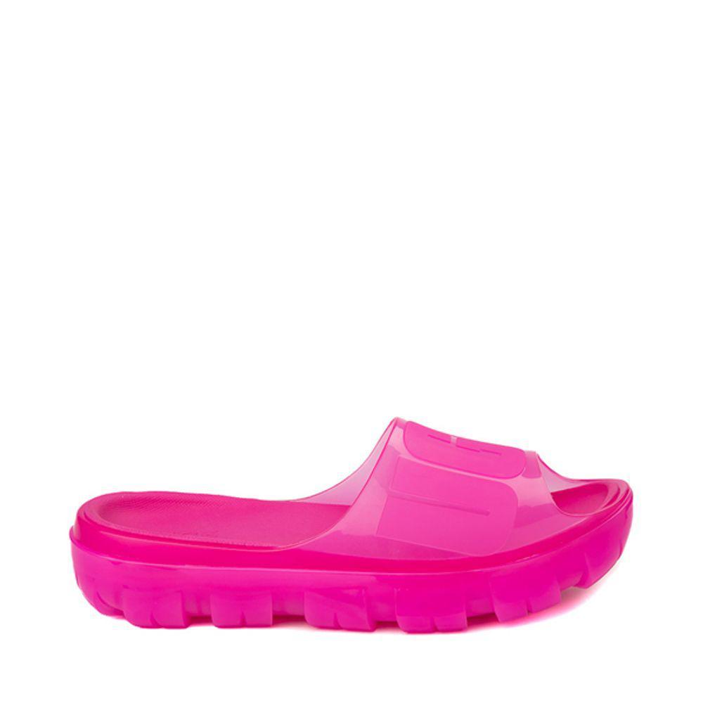 UGG Jella Clear Slide Shoes in Pink | Lyst