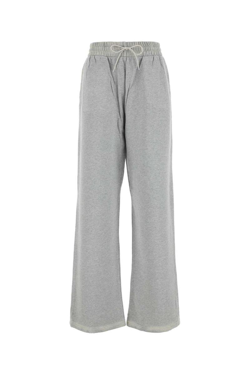 パンツ PRADA FEATHERED SWEATPANTS Black/White Sweatpants with Re-Nylon details | PRADA
