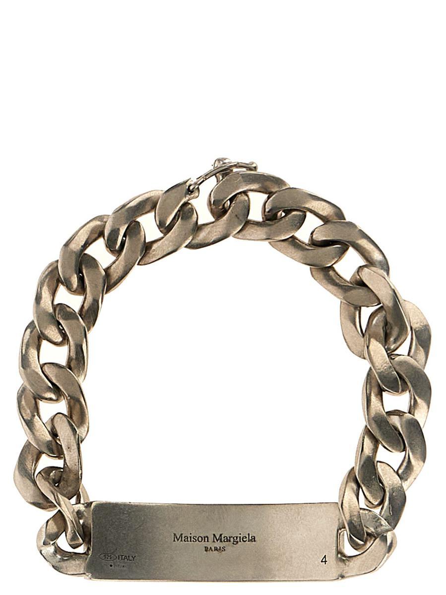 ブレスレット Maison Margiela Bracciale Aperto Con Logo Maison Margiela] BRACELET – GQ SHOP