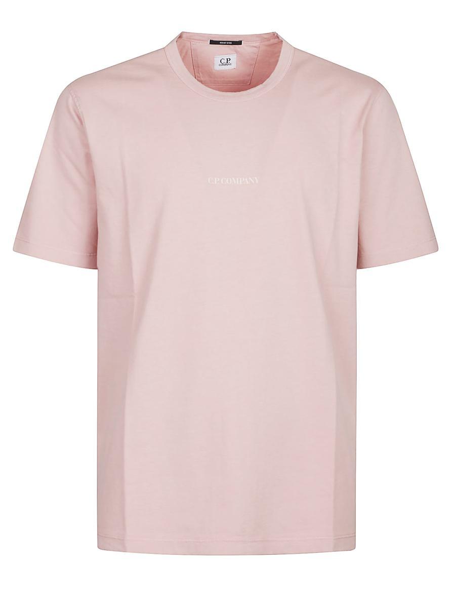 C.P. Company Tshirt in Pink for Men | Lyst