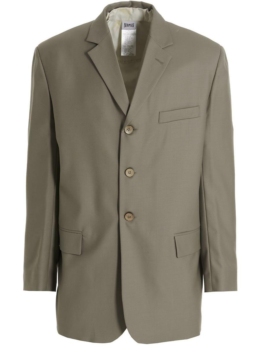 Magliano 'a Souvenir' Reversible Blazer Jacket in Green for Men | Lyst