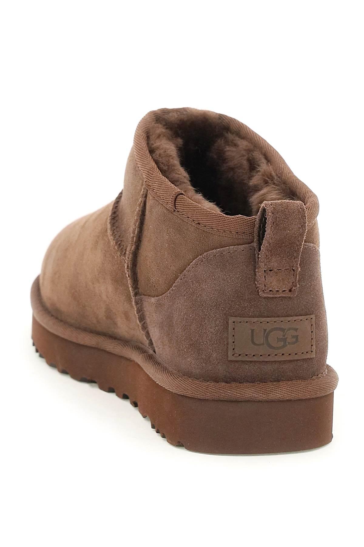 UGG Classic Ultra Mini Boots in Brown | Lyst