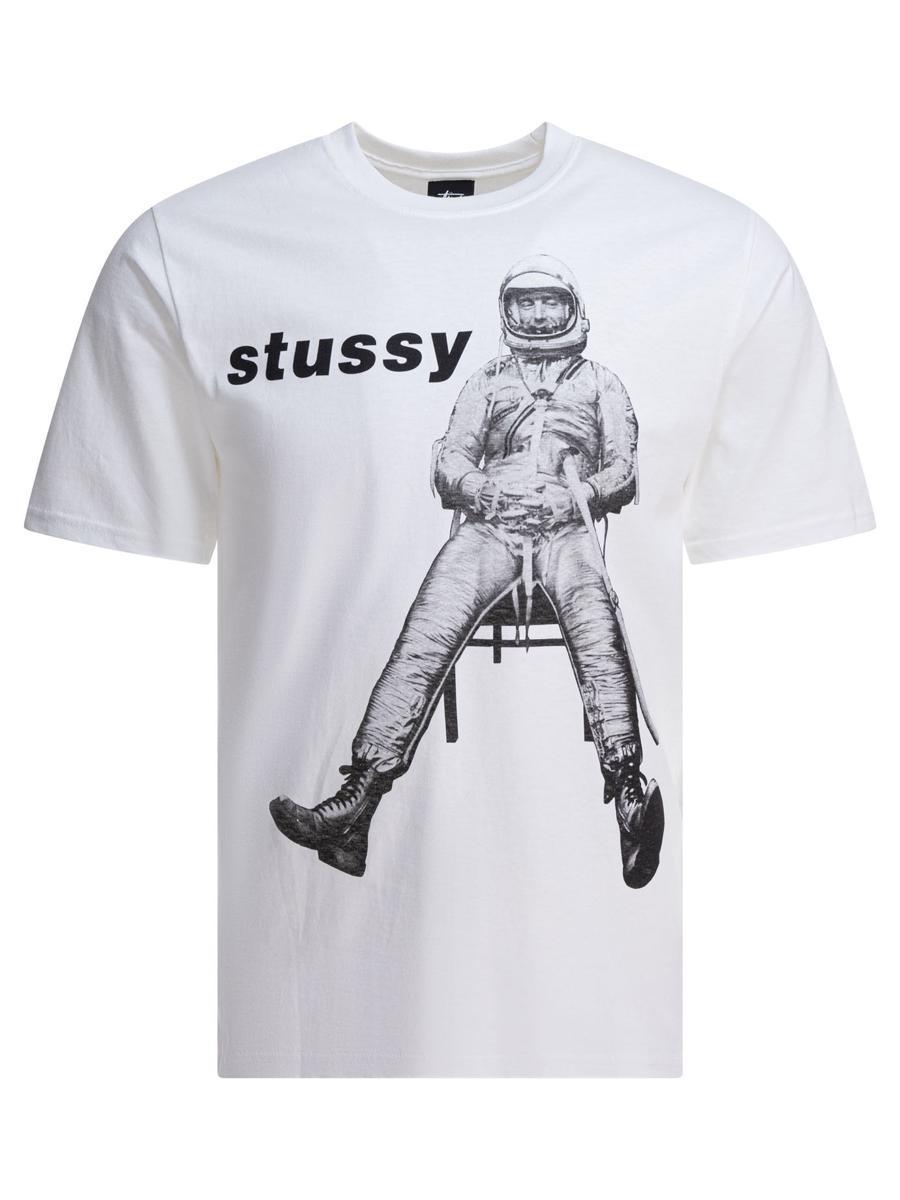 Tシャツ・カットソー Stussy Astronaut T-Shirt White STUSSY ステューシー Tシャツ 半袖 メンズ Astronaut ( stussy
