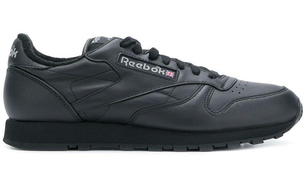 Reebok Classic Leather Archive Sneakers in Black | Lyst