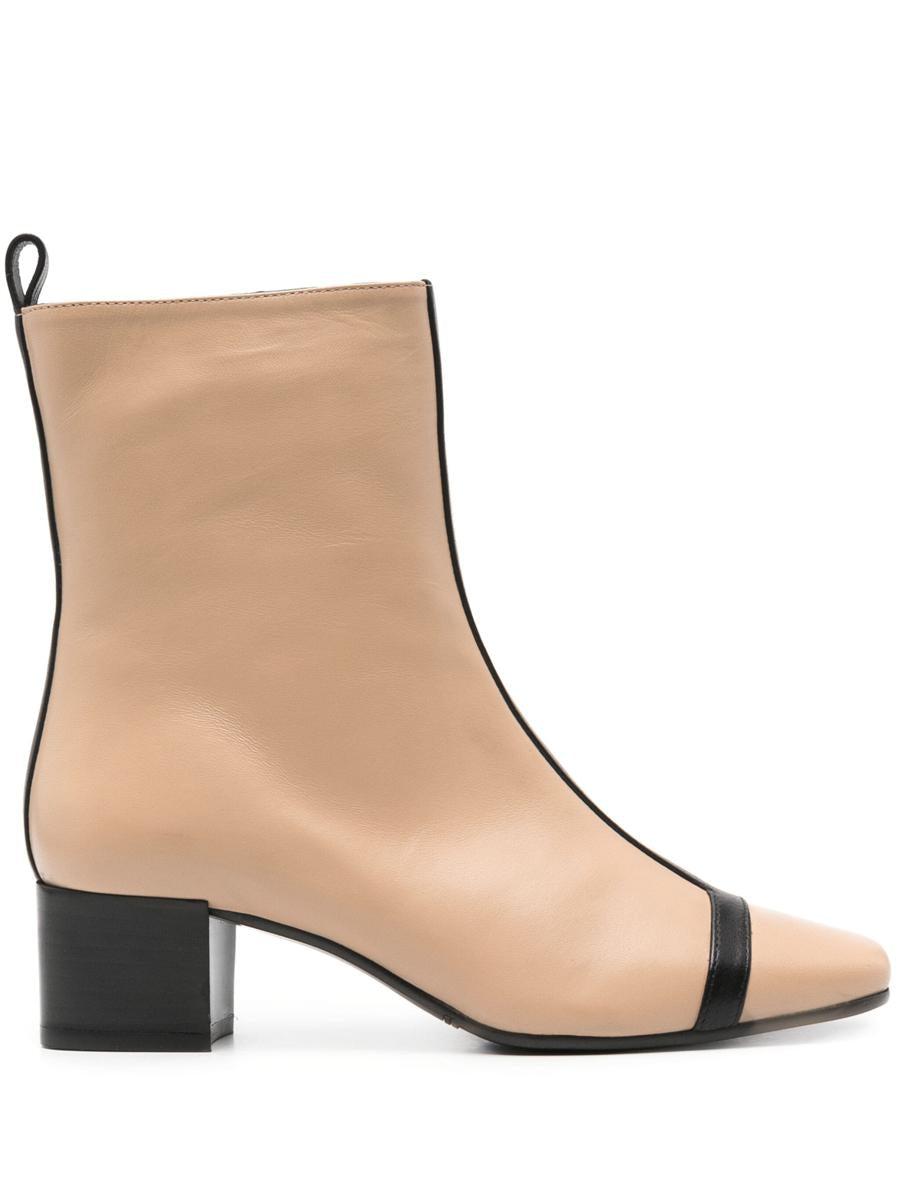 Carel Paris Brown Calf Leather Bos Taurus Ballet Flats main image 0