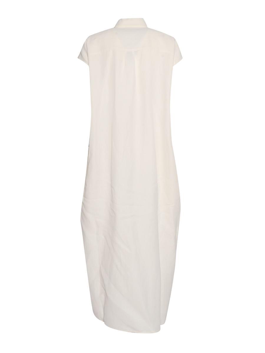 ワンピース FABIANA FILIPPI Woman Dress White ABD275F639D544 0142 Fabiana Filippi Midi Dress in White | Lyst