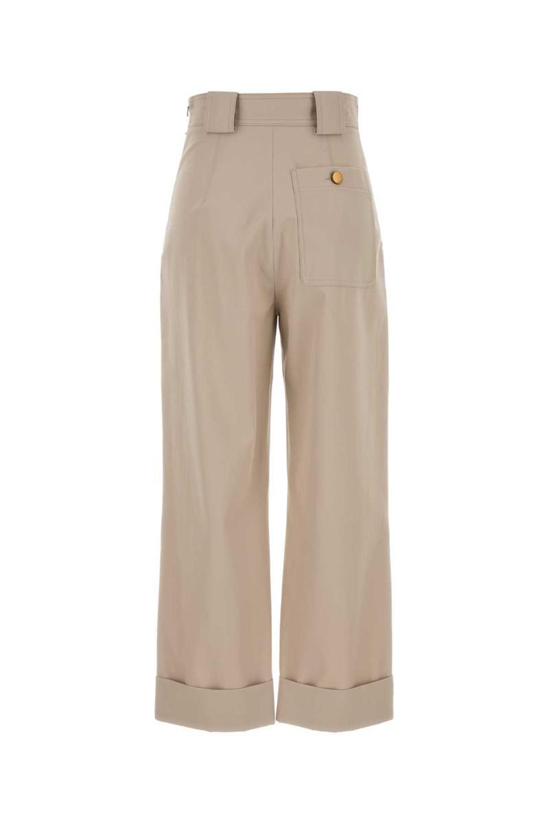 Max Mara 'Palio' Pants in Natural | Lyst