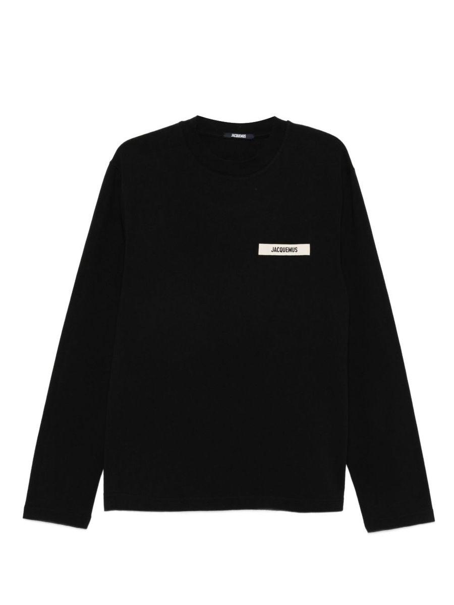 JACQUEMUS｜LONG-SLEEVED ROUND NECK T-SHIRTS (Le t-shirt Jacquemus Long-sleeve t-shirts for Men | Online Sale up to