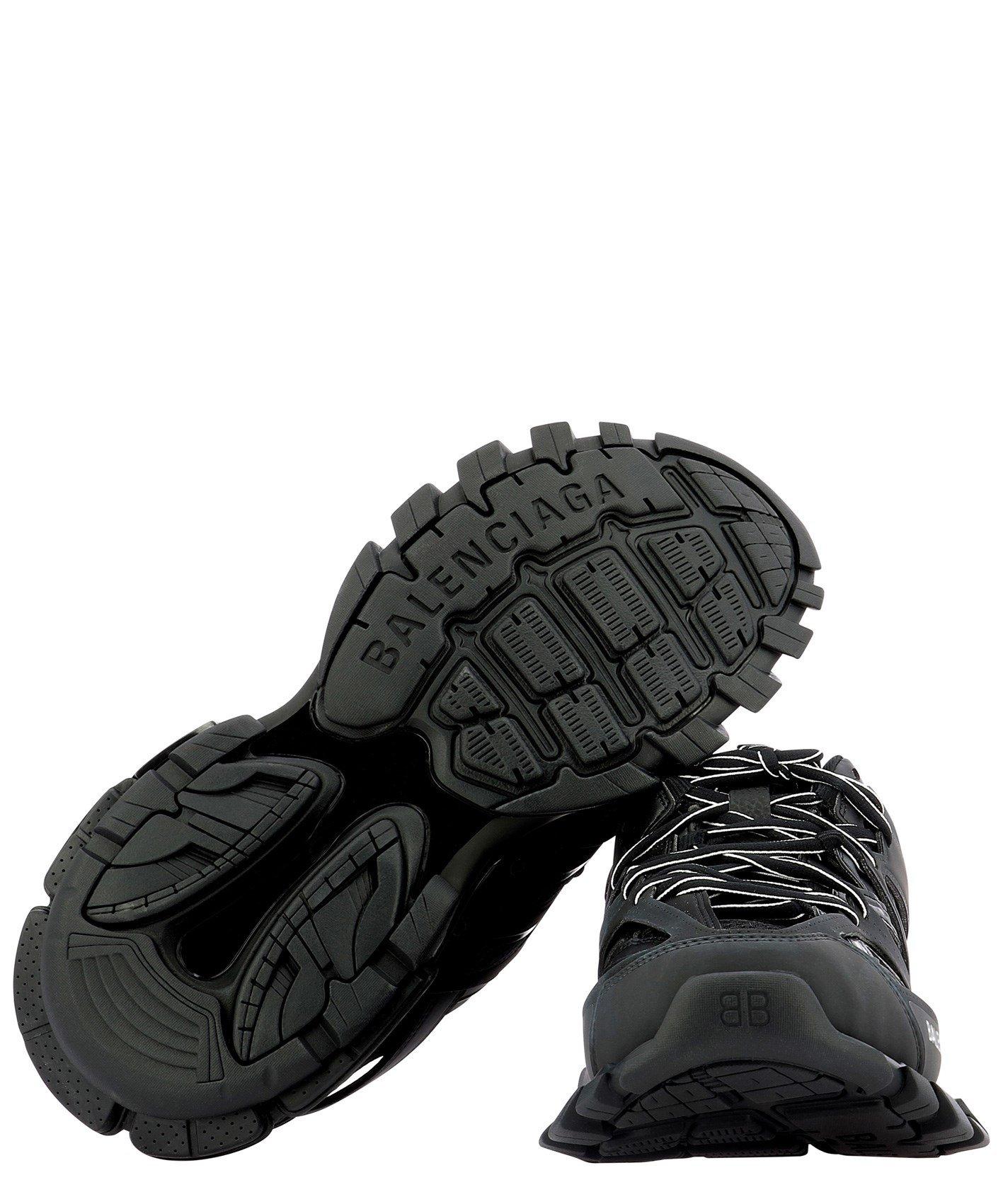 black balenciaga track sneakers