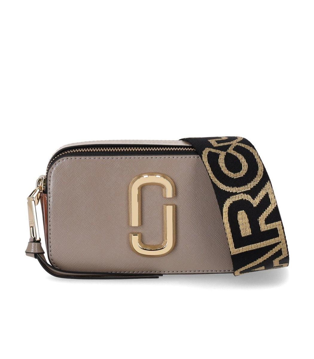 Marc Jacobs The Snapshot Cement Multi Leather Camera Bag in Brown Lyst