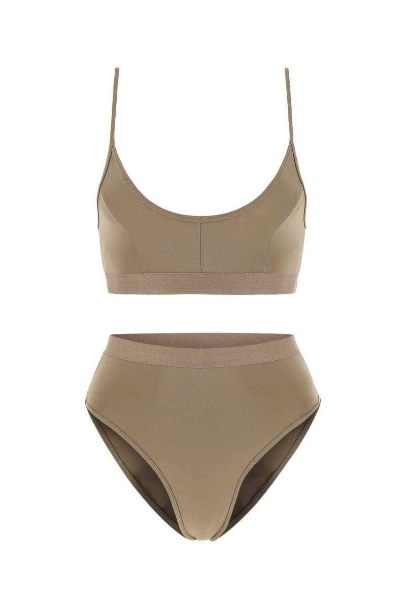Ami Paris Ami Swimsuits in Brown Lyst