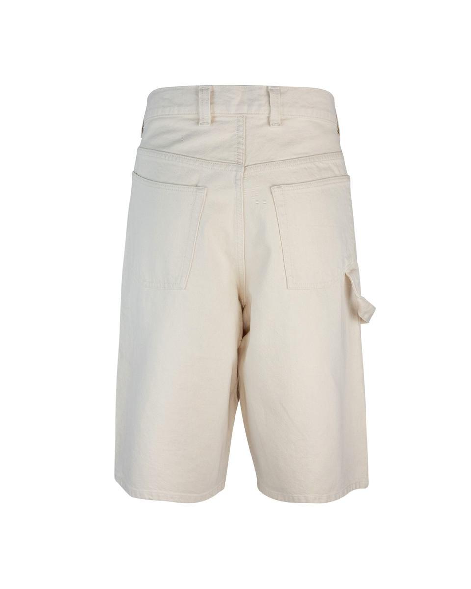 ショートパンツ A.P.C. Ecru Cotton Bermuda Shorts A.P.C. Bermuda shorts for Men | Online Sale up to 50% off | Lyst