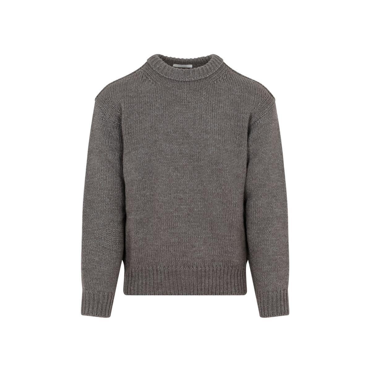 Lemaire Boxy Sweater in Gray for Men | Lyst