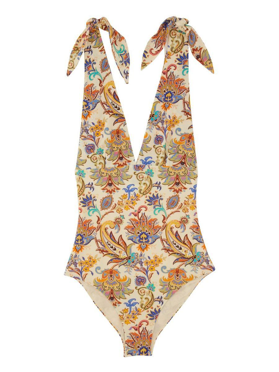 ワンピース水着 Etro Printed One-Piece Swimsuit ETRO Paisley-print swimsuit | NET-A-PORTER
