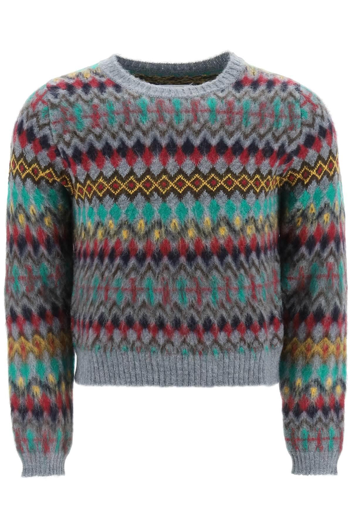 Fair-isle Wool Sweater