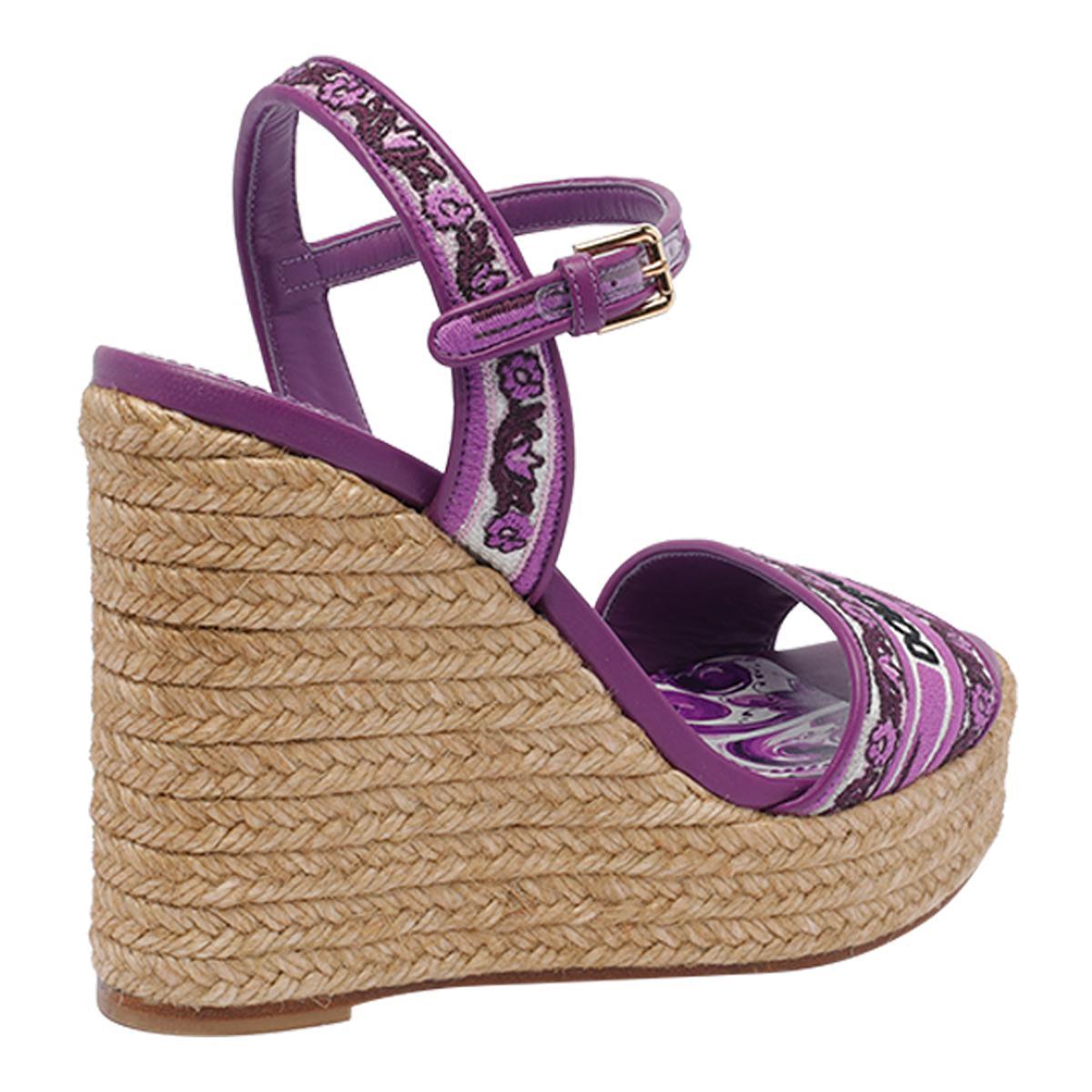 Dolce & Gabbana Wedge sandals for Women | Online Sale up to