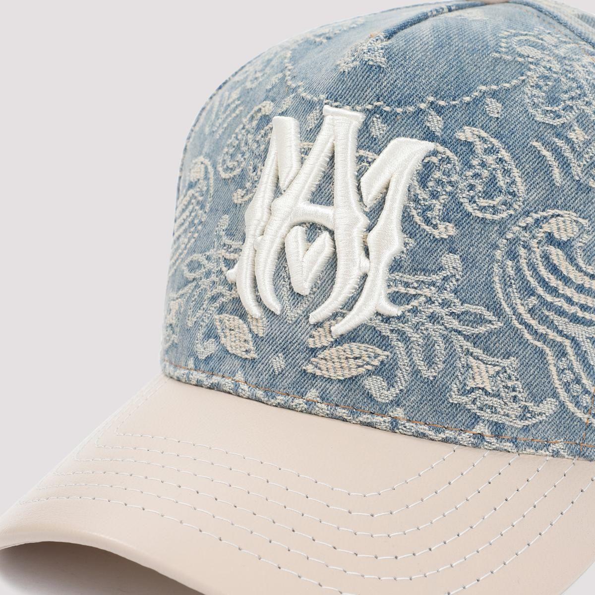 Amiri Denim Bandana Jacquard Hat in Blue for Men | Lyst