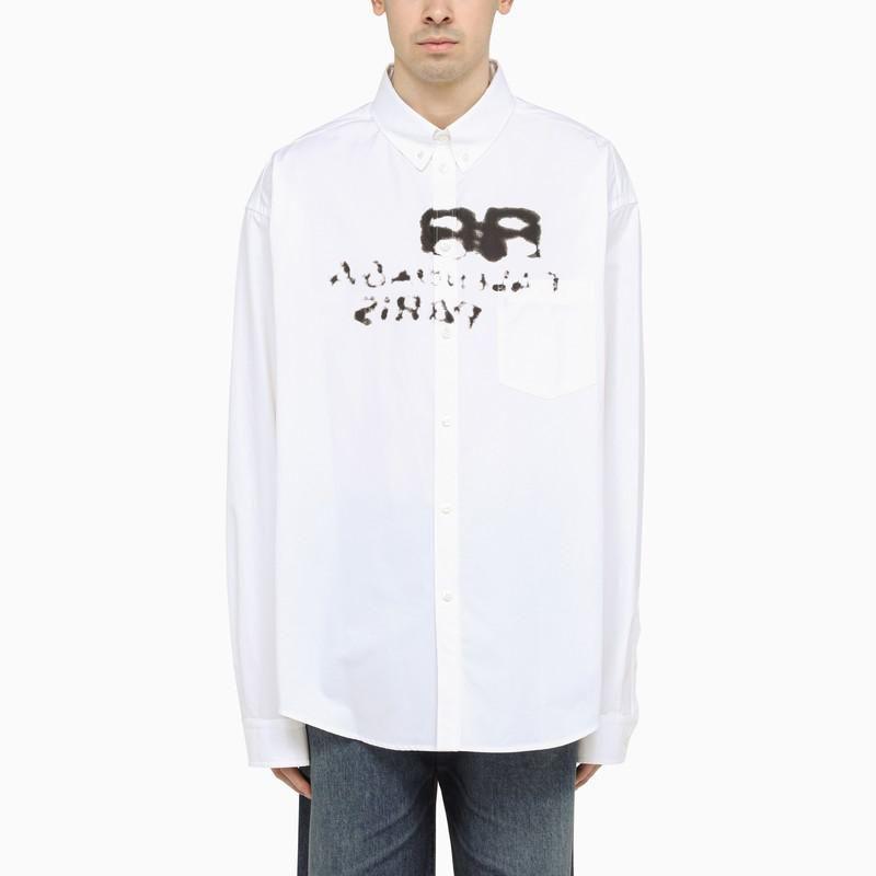 Balenciaga BB-monogram button-up Shirt - Farfetch