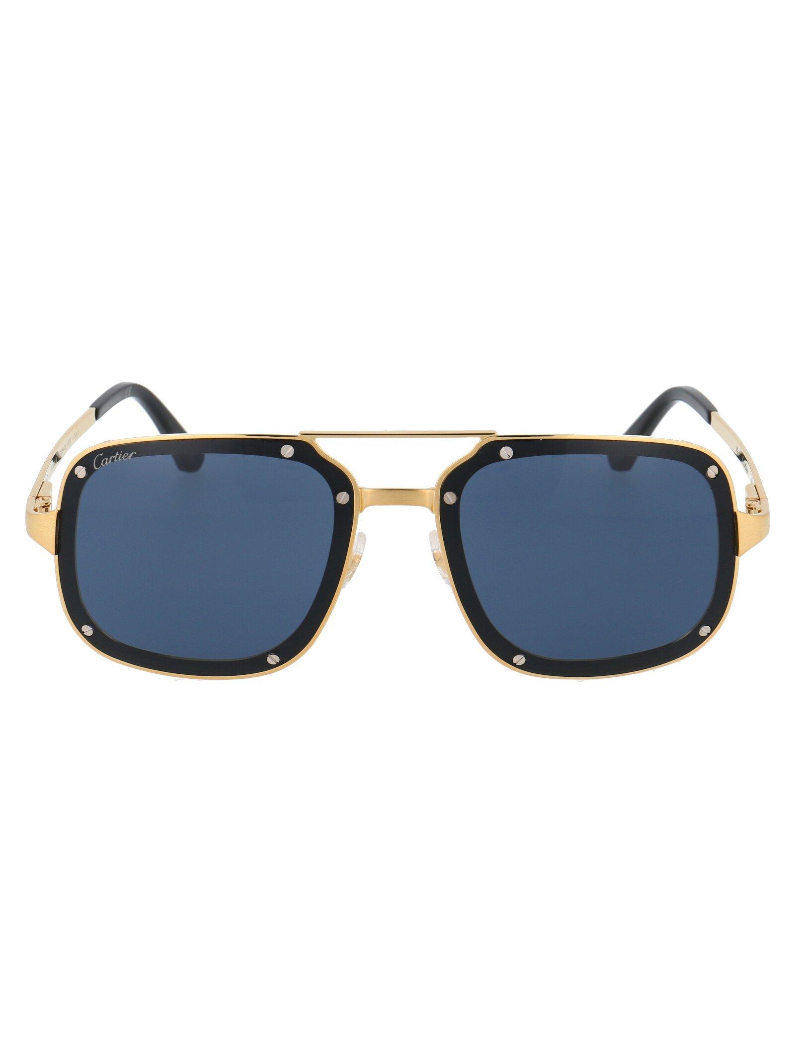 Cartier Sunglasses in Gold (Blue) for 