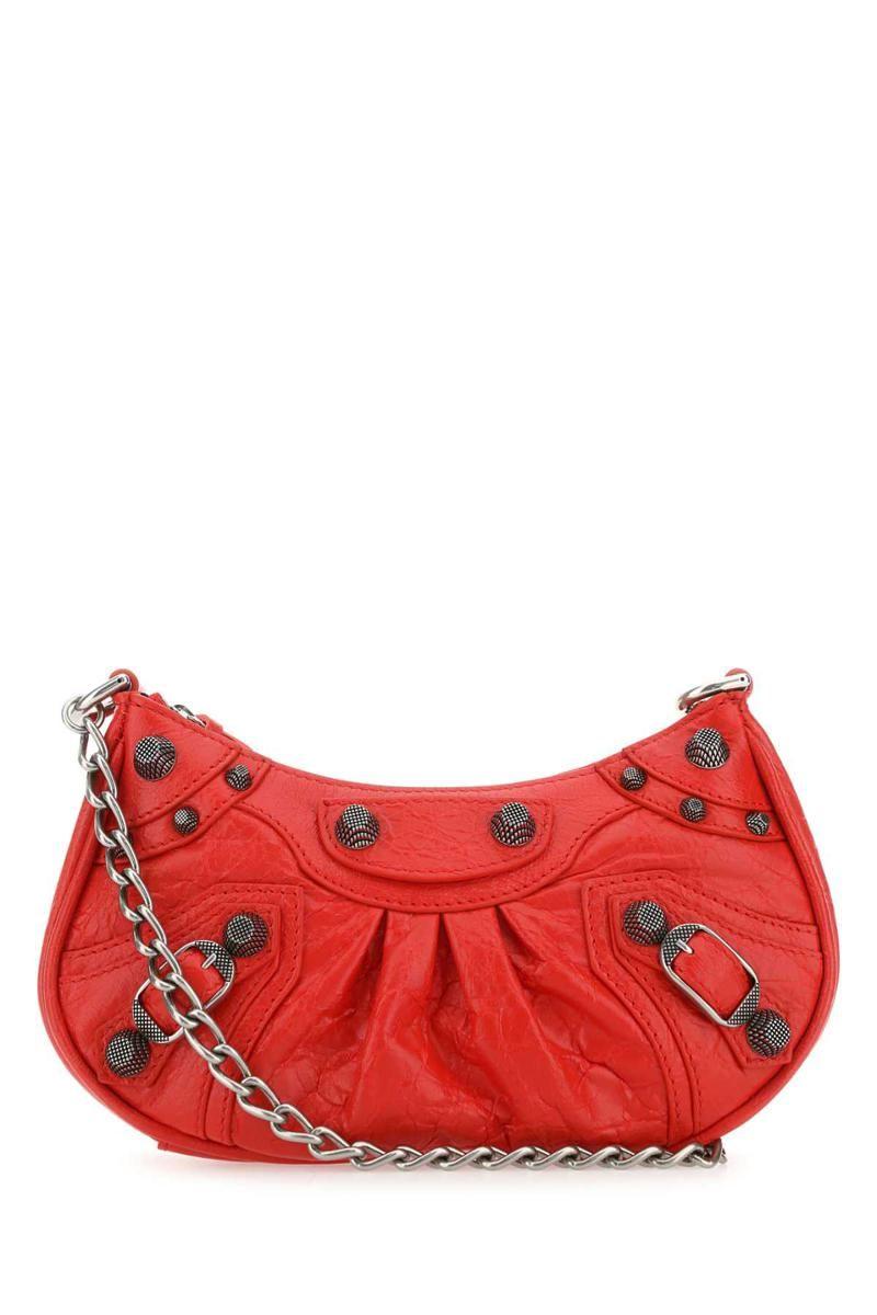 Balenciaga Handbags. in Red | Lyst