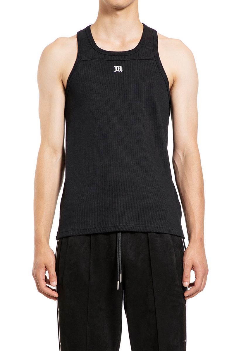 トップス MISBHV/damaged sleeveless Tee shirt MISBHV Gray Sport Sleeveless Top MISBHV