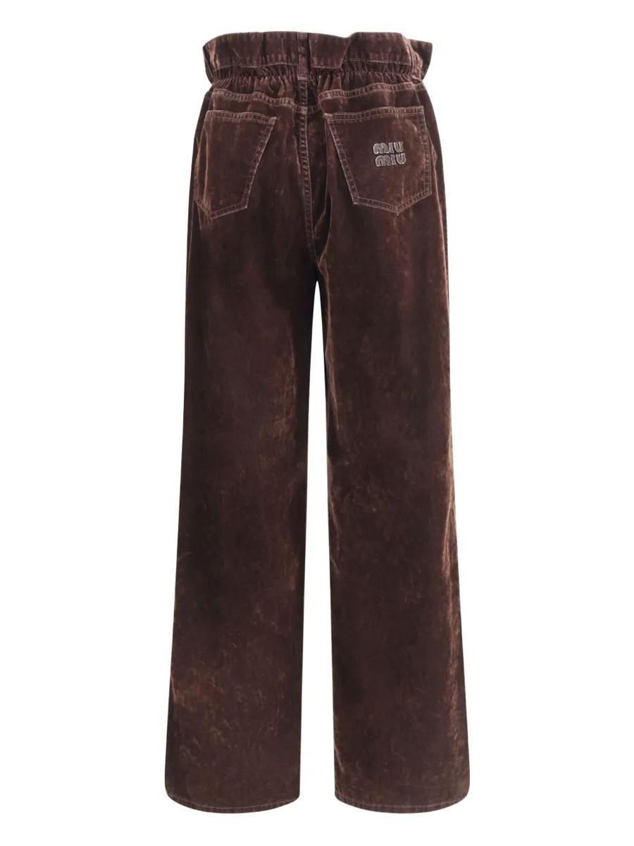 Miu Miu Pants for Women | Online Sale up to 56% off | Lyst