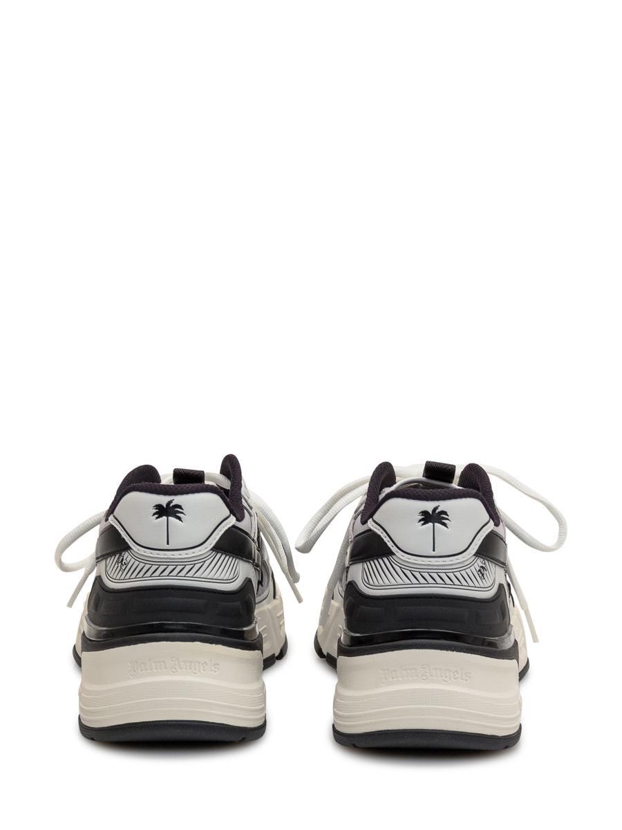 Palm Angels 関税込 PA 4 スニーカー PA 4 LEATHER SNEAKERS in GREY - WHITE for Men | Palm Angels®
