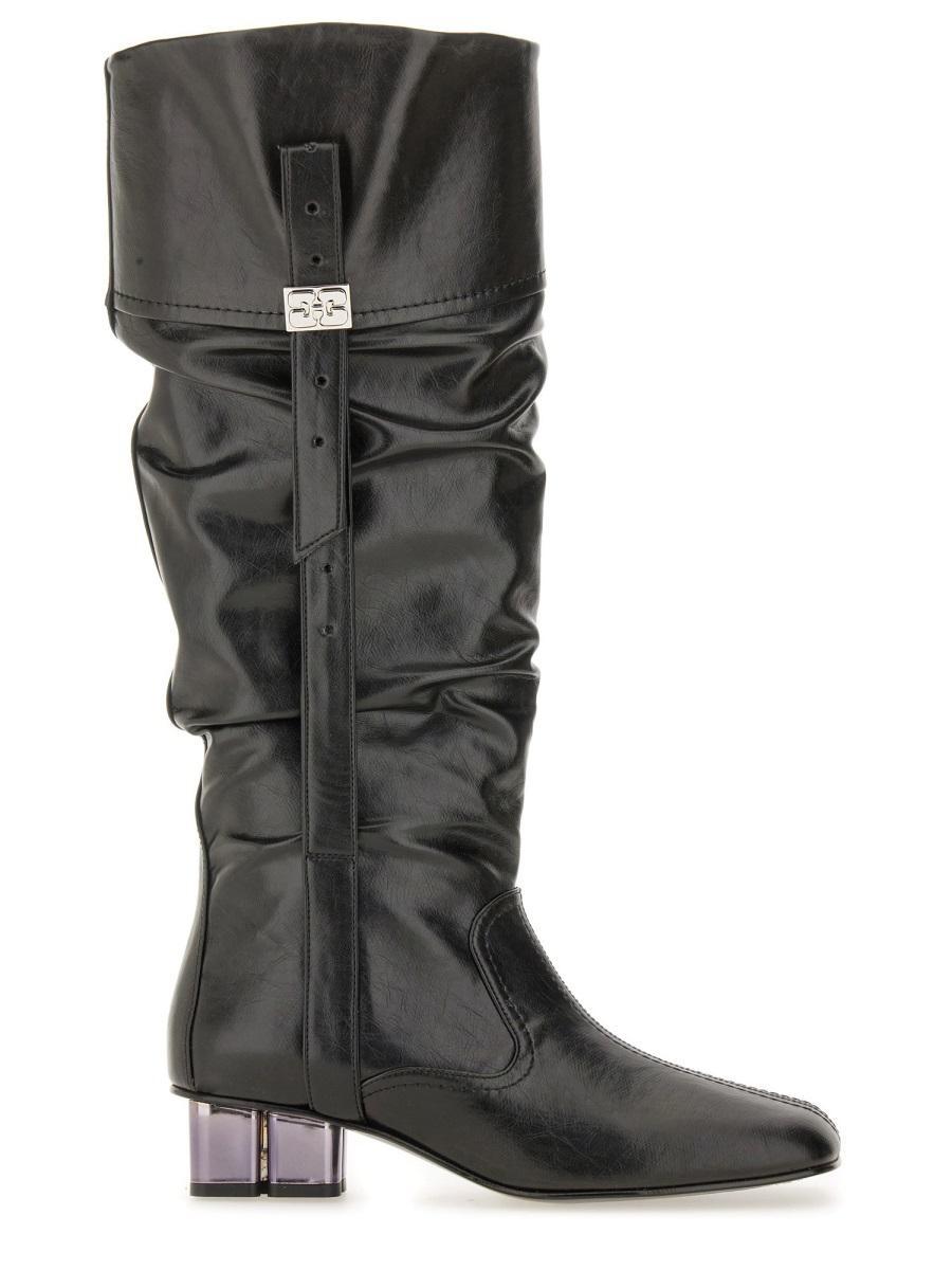 Ganni Knee-high boots for Women | Online Sale up to 57% off