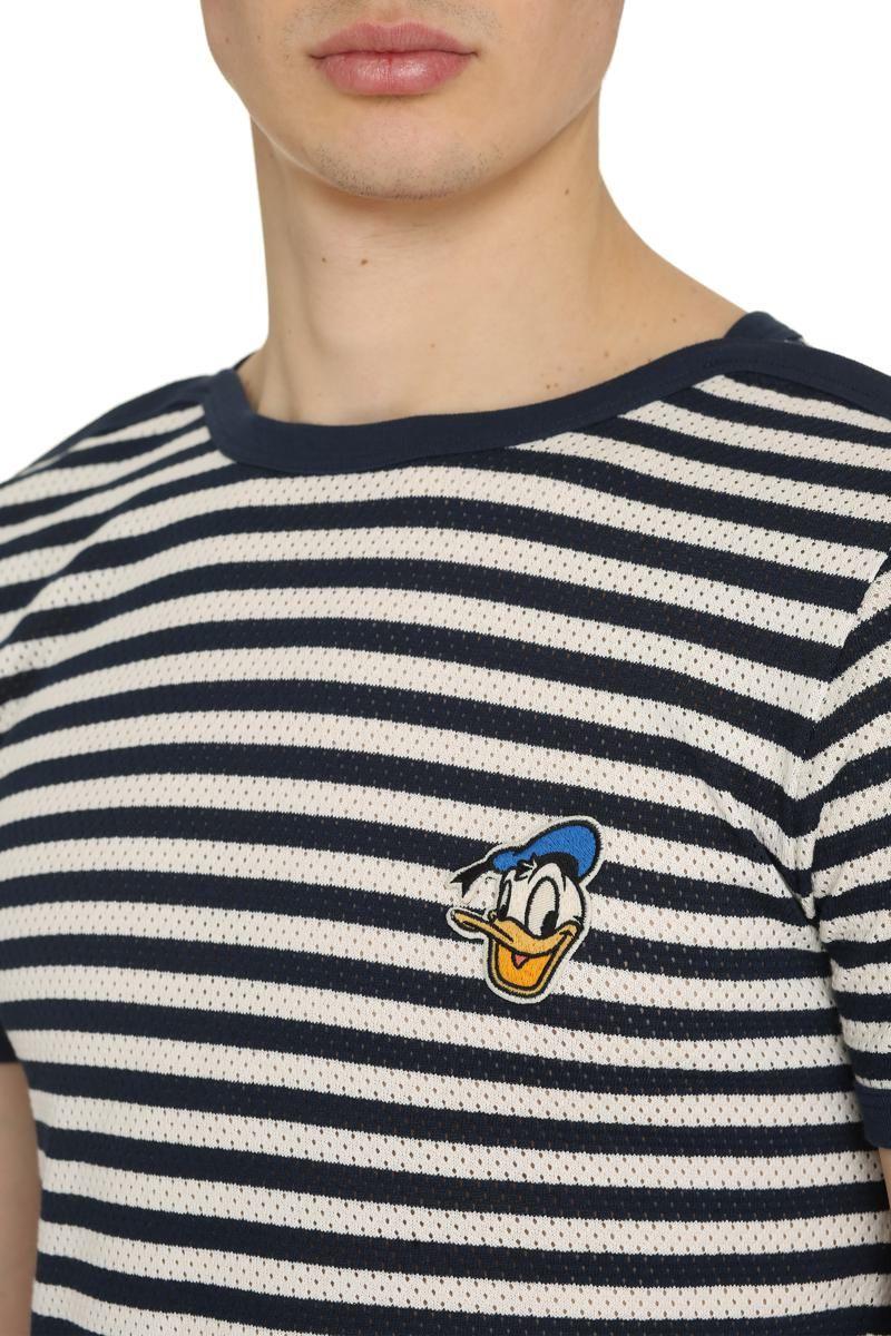T-shirt Donald Duck Disney x Gucci Black size S International in Cotton -  30948224