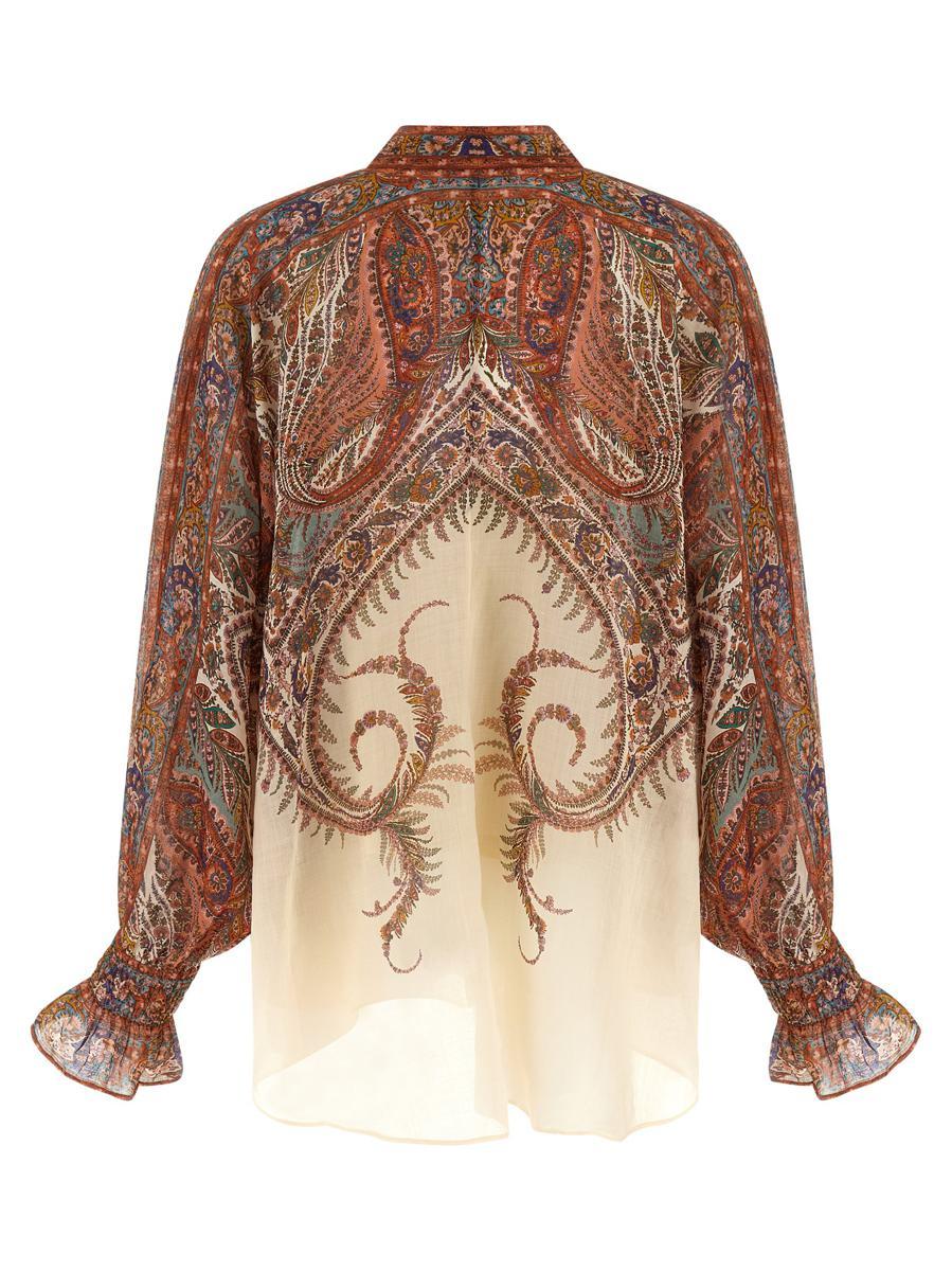 Designer Zimmermann Tie Neck Blouses for Women - Up to 50