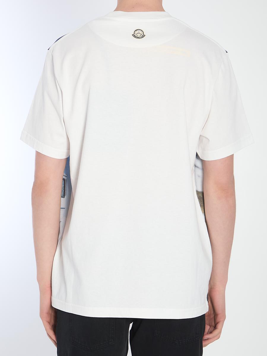 【関税&送料込】MONCLER GENIUS T-shirts and Polos White Moncler Genius x Mercedes-Benz by NIGO Men's T-Shirt