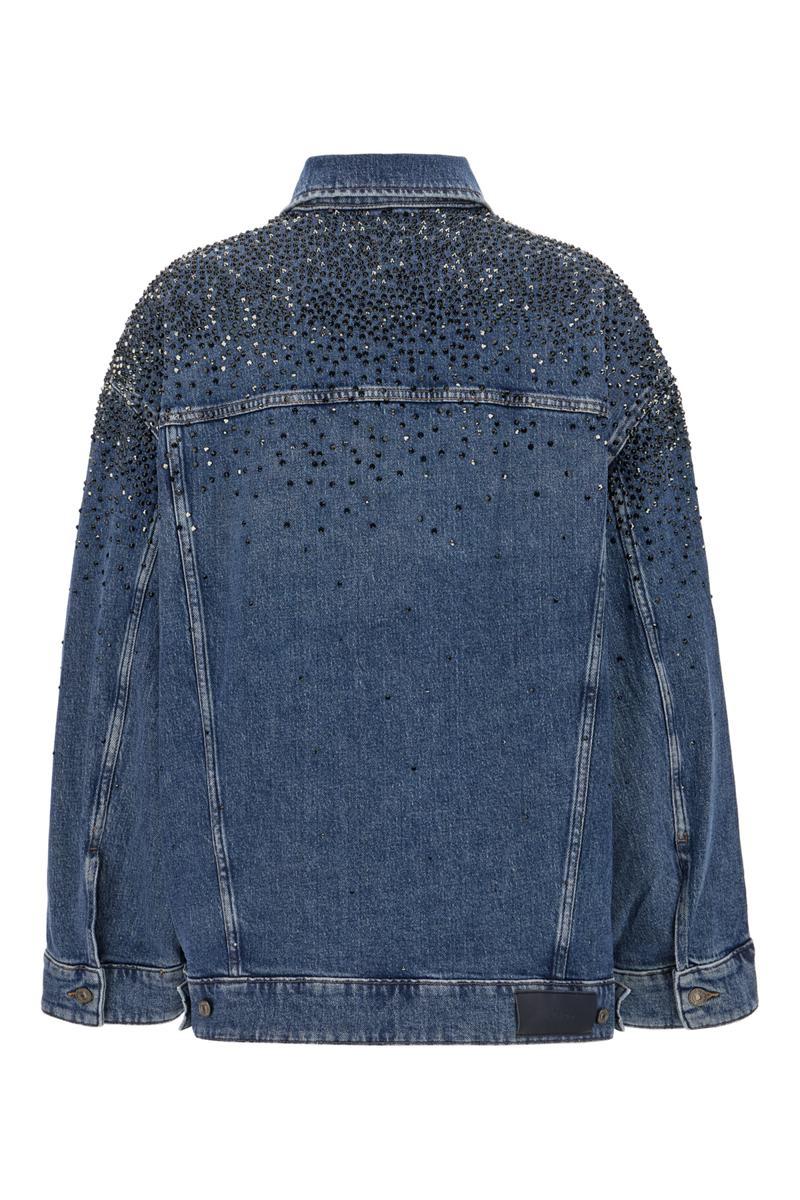 ジャケット 7 For All Mankind VICKY JACKET Soho Light (52891) 7 For All Mankind Vicky Jacket Soho Light LIGHT BLUE