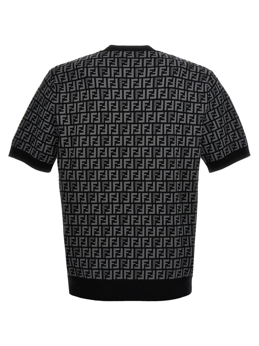 Fendi Ff Sweater in Black for Men Lyst UK