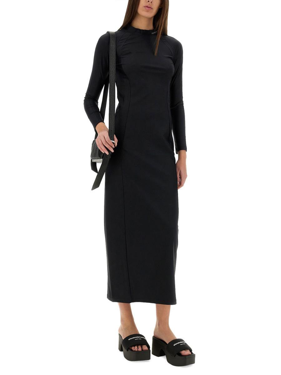 ワンピース Alexanderwang.T Long Dress With Logo T By Alexander Wang Maxi dresses for Women | Online Sale up