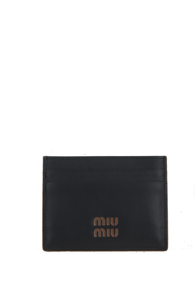 Miu Miu Wallets in Black | Lyst Canada
