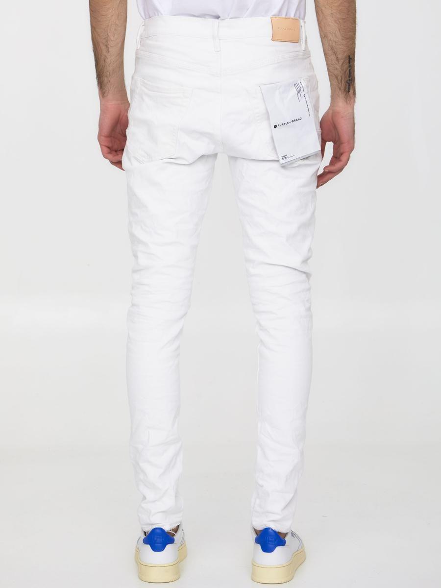 Purple Brand Denim Jeans in White for Men